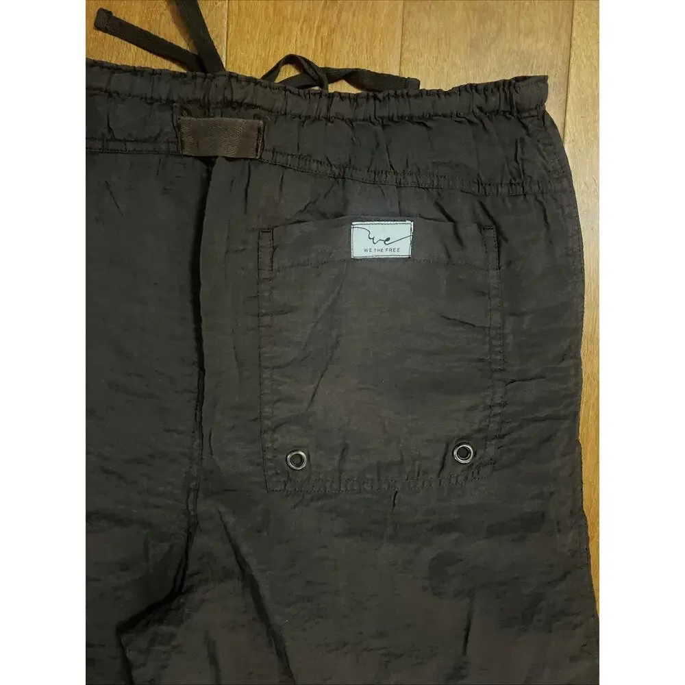 We The Free Chocolate Torte Pull-On Shorts Size Large NWT Boho Casual Lounge
